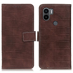 Coque Portefeuille Livre Cuir Etui Clapet K07Z pour Xiaomi Redmi A1 Plus Marron