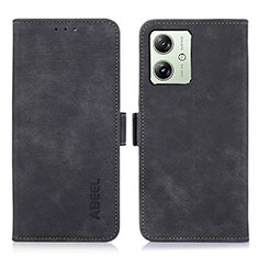 Coque Portefeuille Livre Cuir Etui Clapet K08Z pour Motorola Moto G54 5G Noir