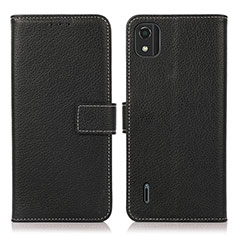 Coque Portefeuille Livre Cuir Etui Clapet K08Z pour Nokia C2 2nd Edition Noir