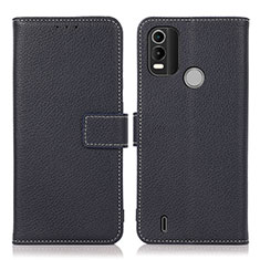 Coque Portefeuille Livre Cuir Etui Clapet K08Z pour Nokia G11 Plus Bleu