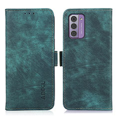 Coque Portefeuille Livre Cuir Etui Clapet K08Z pour Nokia G310 5G Vert