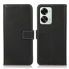 Coque Portefeuille Livre Cuir Etui Clapet K08Z pour OnePlus Nord 2T 5G Noir