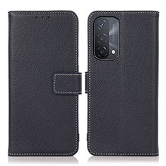 Coque Portefeuille Livre Cuir Etui Clapet K08Z pour OnePlus Nord N200 5G Bleu Royal