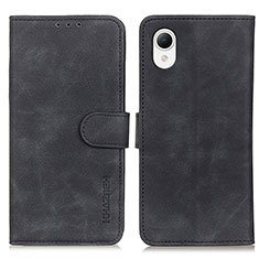 Coque Portefeuille Livre Cuir Etui Clapet K08Z pour Samsung Galaxy A23s Noir