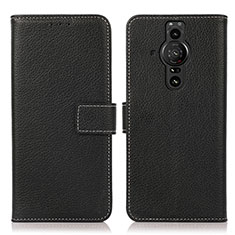 Coque Portefeuille Livre Cuir Etui Clapet K08Z pour Sony Xperia PRO-I Noir