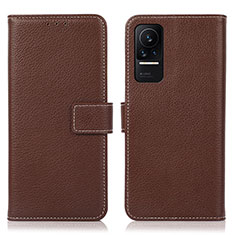 Coque Portefeuille Livre Cuir Etui Clapet K08Z pour Xiaomi Civi 1S 5G Marron