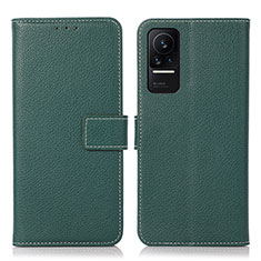 Coque Portefeuille Livre Cuir Etui Clapet K08Z pour Xiaomi Civi 1S 5G Vert