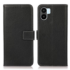 Coque Portefeuille Livre Cuir Etui Clapet K08Z pour Xiaomi Poco C50 Noir