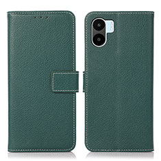 Coque Portefeuille Livre Cuir Etui Clapet K08Z pour Xiaomi Poco C50 Vert