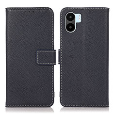 Coque Portefeuille Livre Cuir Etui Clapet K08Z pour Xiaomi Poco C51 Bleu Royal