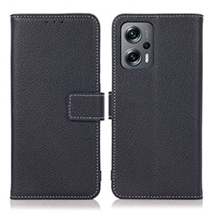 Coque Portefeuille Livre Cuir Etui Clapet K08Z pour Xiaomi Poco X4 GT 5G Bleu Royal