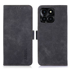 Coque Portefeuille Livre Cuir Etui Clapet K09Z pour Huawei Honor X8b Noir