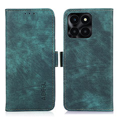Coque Portefeuille Livre Cuir Etui Clapet K09Z pour Huawei Honor X8b Vert