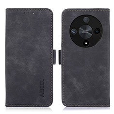 Coque Portefeuille Livre Cuir Etui Clapet K09Z pour Huawei Honor X9b 5G Noir