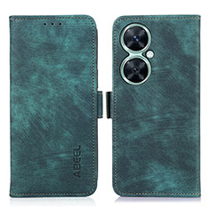 Coque Portefeuille Livre Cuir Etui Clapet K09Z pour Huawei Nova 11i Vert