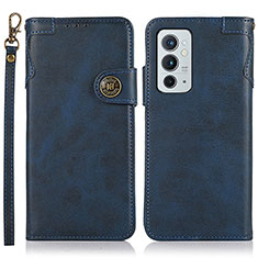 Coque Portefeuille Livre Cuir Etui Clapet K09Z pour OnePlus 9RT 5G Bleu