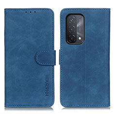 Coque Portefeuille Livre Cuir Etui Clapet K09Z pour OnePlus Nord N200 5G Bleu