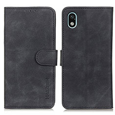 Coque Portefeuille Livre Cuir Etui Clapet K09Z pour Sony Xperia Ace III SOG08 Noir