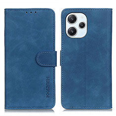 Coque Portefeuille Livre Cuir Etui Clapet K09Z pour Xiaomi Redmi 12 4G Bleu