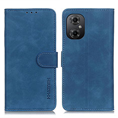 Coque Portefeuille Livre Cuir Etui Clapet K09Z pour Xiaomi Redmi Note 12R Pro 5G Bleu