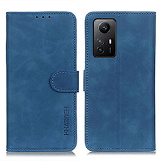 Coque Portefeuille Livre Cuir Etui Clapet K09Z pour Xiaomi Redmi Note 12S Bleu