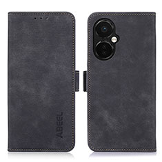 Coque Portefeuille Livre Cuir Etui Clapet K10Z pour OnePlus Nord CE 3 5G Noir