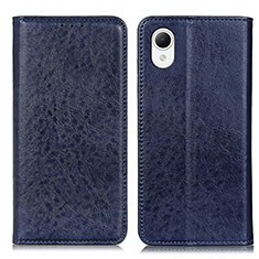 Coque Portefeuille Livre Cuir Etui Clapet K10Z pour Samsung Galaxy A23s Bleu