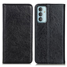 Coque Portefeuille Livre Cuir Etui Clapet KZ01 pour Samsung Galaxy F23 5G Noir