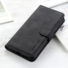 Coque Portefeuille Livre Cuir Etui Clapet KZ3 pour Google Pixel 6 Pro 5G Noir