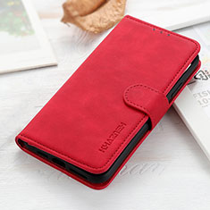 Coque Portefeuille Livre Cuir Etui Clapet KZ3 pour Huawei Enjoy 50z Rouge