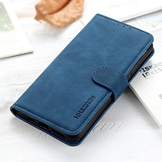 Coque Portefeuille Livre Cuir Etui Clapet KZ3 pour Huawei Honor 50 Pro 5G Bleu