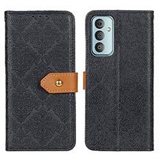 Coque Portefeuille Livre Cuir Etui Clapet KZ5 pour Samsung Galaxy M23 5G Noir