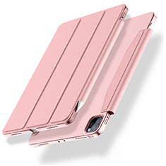 Coque Portefeuille Livre Cuir Etui Clapet L01 pour Apple iPad Pro 11 (2022) Or Rose