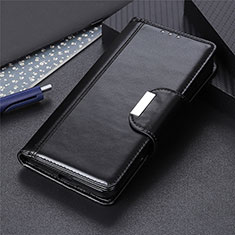 Coque Portefeuille Livre Cuir Etui Clapet L01 pour Apple iPhone 12 Pro Max Noir