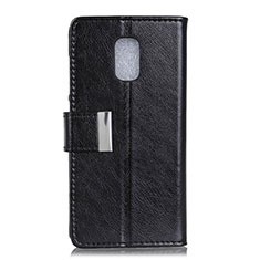 Coque Portefeuille Livre Cuir Etui Clapet L01 pour Asus ZenFone V Live Noir