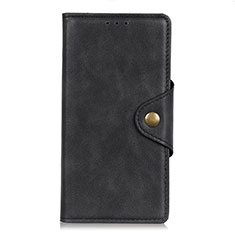 Coque Portefeuille Livre Cuir Etui Clapet L01 pour BQ Vsmart Active 1 Noir