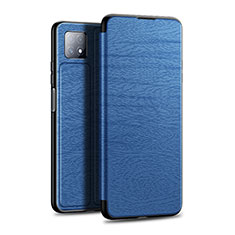 Coque Portefeuille Livre Cuir Etui Clapet L01 pour Huawei Enjoy 20 5G Bleu