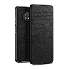 Coque Portefeuille Livre Cuir Etui Clapet L01 pour Huawei Enjoy 20 Plus 5G Noir