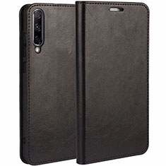 Coque Portefeuille Livre Cuir Etui Clapet L01 pour Huawei P Smart Pro (2019) Noir