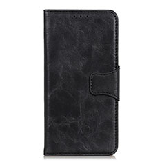 Coque Portefeuille Livre Cuir Etui Clapet L01 pour Motorola Moto Edge Noir