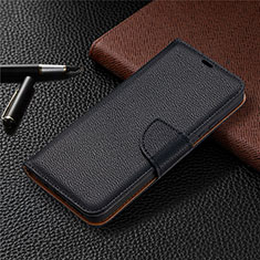 Coque Portefeuille Livre Cuir Etui Clapet L01 pour Nokia 3.4 Noir