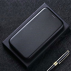 Coque Portefeuille Livre Cuir Etui Clapet L01 pour Oppo A53s Noir