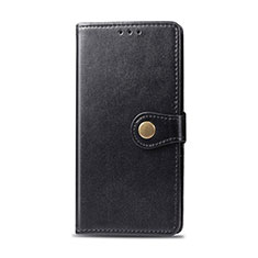 Coque Portefeuille Livre Cuir Etui Clapet L01 pour Realme 5 Noir