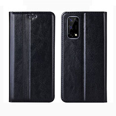 Coque Portefeuille Livre Cuir Etui Clapet L01 pour Realme Narzo 30 Pro 5G Noir