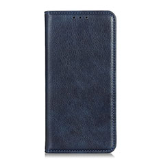 Coque Portefeuille Livre Cuir Etui Clapet L01 pour Samsung Galaxy M31 Prime Edition Bleu
