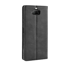 Coque Portefeuille Livre Cuir Etui Clapet L01 pour Sony Xperia 8 Lite Noir