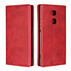 Coque Portefeuille Livre Cuir Etui Clapet L01 pour Sony Xperia XA2 Ultra Rouge