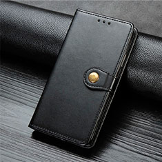 Coque Portefeuille Livre Cuir Etui Clapet L01 pour Xiaomi Mi Note 10 Lite Noir