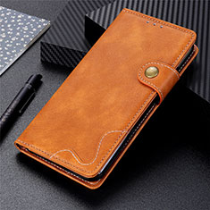 Coque Portefeuille Livre Cuir Etui Clapet L01 pour Xiaomi Redmi 9 Activ Marron