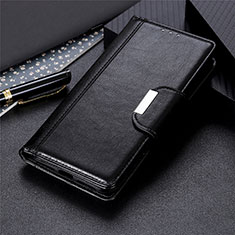 Coque Portefeuille Livre Cuir Etui Clapet L01 pour Xiaomi Redmi 9i Noir